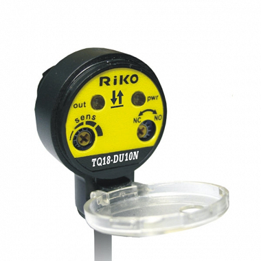 Czujnik optyczny, odbiciowy RiKO TQ18-DU40N kątowy