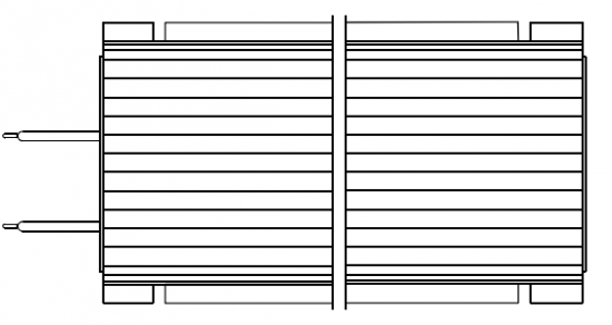 Rezystor hamujący 50 Ohm, 1100W