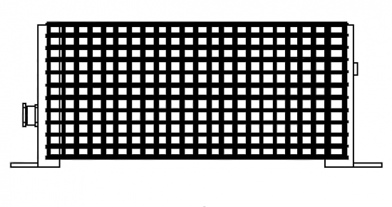 Rezystor Hamujący 20 Ohm, 4000 W