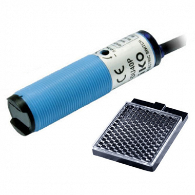 Czujnik optyczny, refleksyjny RiKO RMF-CR2N M18