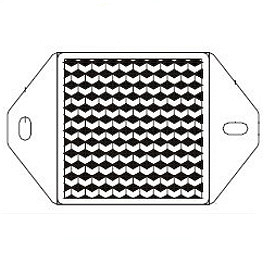 Odbłyśnik do czujników RiKO RR-04